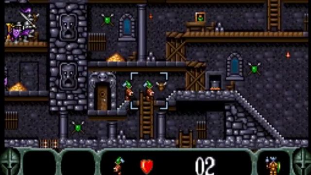 King Arthur's World (SNES) - Gameplay