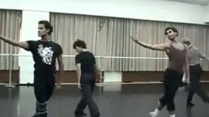 Репетиция. Проект Короли танцев 2009 . Николай Цискаридзе