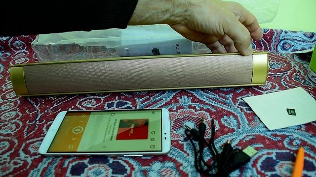 Обзор 10Вт портативной колонки Ip-08 смотреть онлайн