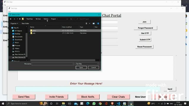 How to make a Real time Chat App in python | GUI | Tkinter | Socket Programming #iit #iitpatna #jee смотреть онлайн