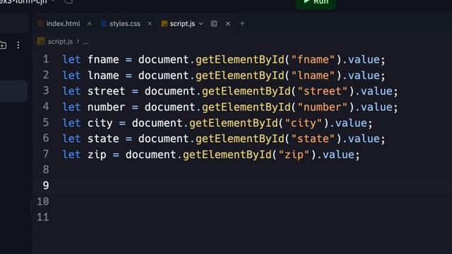 ex3 Address Form Pt4 смотреть онлайн