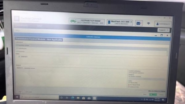 New GM transmission control module programming with TECHLINE CONNECT SPS2 (new software)