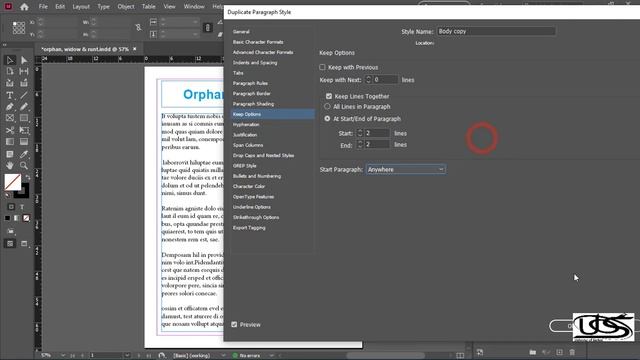 Fixing Common Typography Mistakes | Orphan, Widow & Runt | Adobe InDesign in Hindi & Urdu смотреть онлайн