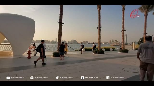 Dubai Creek Harbour | Dubai Water Canal near wildlife sanctuary | Dubai Creek Harbour Park 2023 смотреть онлайн