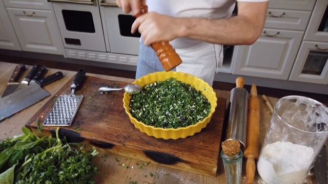 Как приготовить КУТАБЫ (лепешки с зеленью). Азербайджанская кухня. Рецепт Саввы Либкина смотреть онлайн