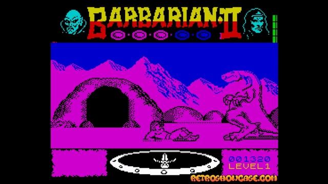 BARBARIAN II: THE DUNGEON OF DRAX (Sinclair ZX Spectrum Gameplay Sample) смотреть онлайн