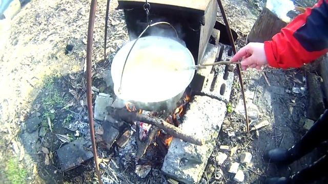 ПОЛЕВАЯ КАША И КОПЧЁНАЯ РЫБА ! смотреть онлайн