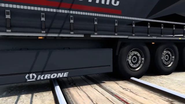 ELECTRIC TRUCK. MAN TGX eTruck 2023. Euro Truck Simulator 2 GAMEPLAY. смотреть онлайн