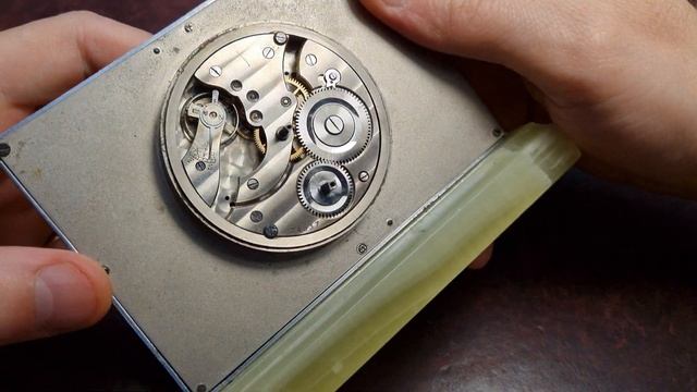 Часы настольные механические 1940е годы. смотреть онлайн