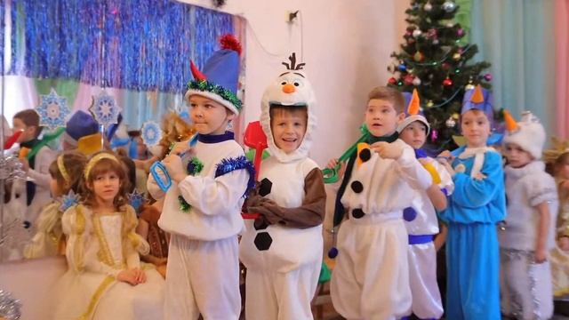 Новогодний утренник 2017 г.Киев сад №630 смотреть онлайн