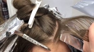 Контуринг. Блонд в натуральных оттенках. Осветление волос.