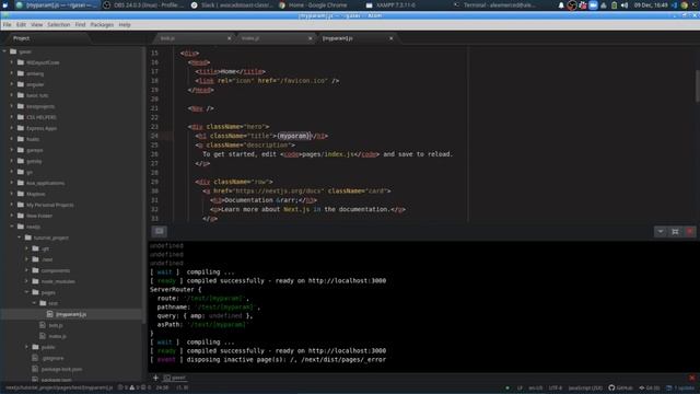 NextJS 101 (Server Side React) #2 - Static and Dynamic Routing смотреть онлайн