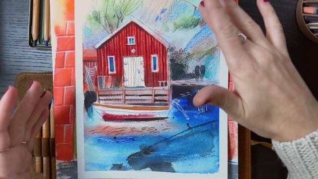 Colored pencils I use in my (urban) sketches смотреть онлайн