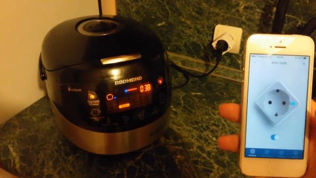 Умная розетка REDMOND. Включаем мультиварку со смартфона. смотреть онлайн