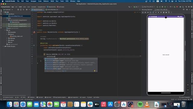 How to request storage permissions in android 13 or above 2023 | Java смотреть онлайн