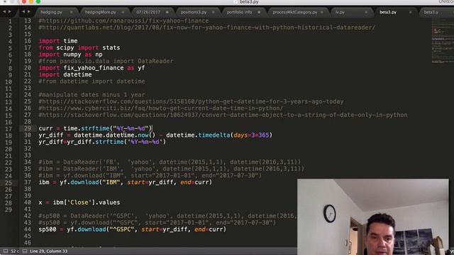 Tutorial on fix to download Yahoo Finance historical data in Python смотреть онлайн