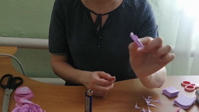 Мастер – класс изготовление кустовой розы из фоамирана «Цветочный рай». Ведёт Соколова Е.С. смотреть онлайн