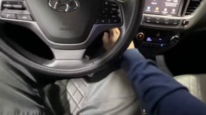 Hyundai Solaris 2018 Запуск с кнопки старт стоп, дистанционный запуск со штатного ключа