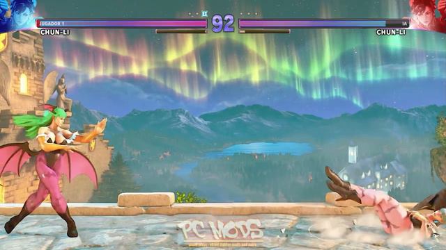 Street Fighter V PC AE mods - Morrigan MOD vs OFFICIAL смотреть онлайн