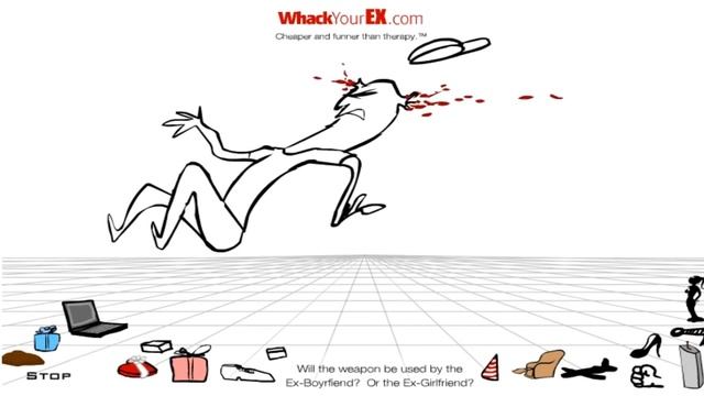 ББПЕ! ЗАЕХАЛ БЫВШЕЙ ПО ЩАМ! ШОК! ИГРА WHACK YOUR EX смотреть онлайн