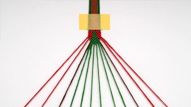 Christmas Tree Festive Holiday Macrame Friendship Bracelets | Easy Tutorial for Beginner смотреть онлайн
