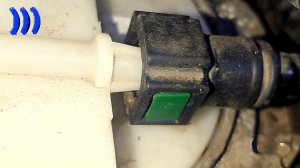 Как снять топливный быстросъём если нет съёмника?