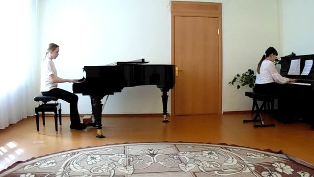 Тарасова София, Куропятник Валерия Полька "Трик-трак" Ребрихинская ДШИ смотреть онлайн