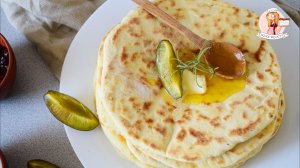 ЛЕПЕШКИ на СМЕТАНЕ как у бабушки. Простой и вкусный рецепт лепешек на сковороде