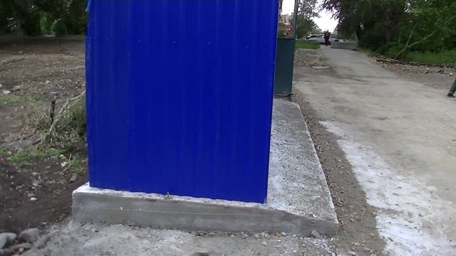 КОНТЕЙНЕРНАЯ ПЛОЩАДКА ДЛЯ ТБО И ОТСЕКОМ ДЛЯ КГМ. смотреть онлайн