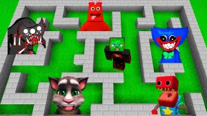 БЕСКОНЕЧНЫЙ ЛАБИРИНТ в МАЙНКРАФТ ЗОМБАК