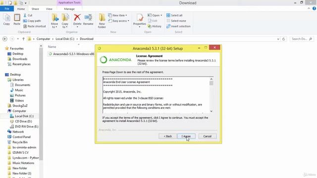 Learn Python from Zero to Hero. Installing python through anaconda Part 3 смотреть онлайн