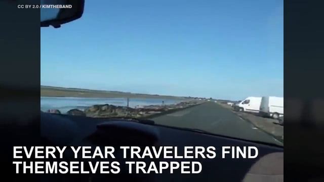 Passage du Gois is a disappearing road in France смотреть онлайн