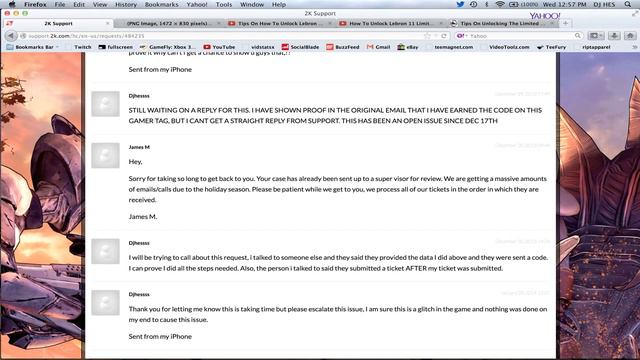 @2KSupport Sucks. (Long Rant Regarding Lebron NBA 2K14 Code) смотреть онлайн