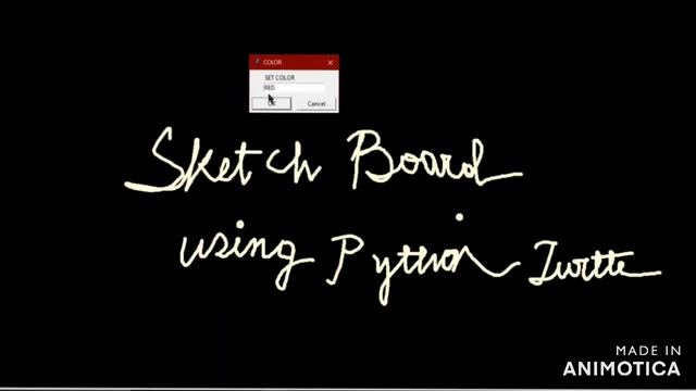 How to create a Blackboard using python 3.11 to write & draw manually | MAX recursion depth exceed смотреть онлайн