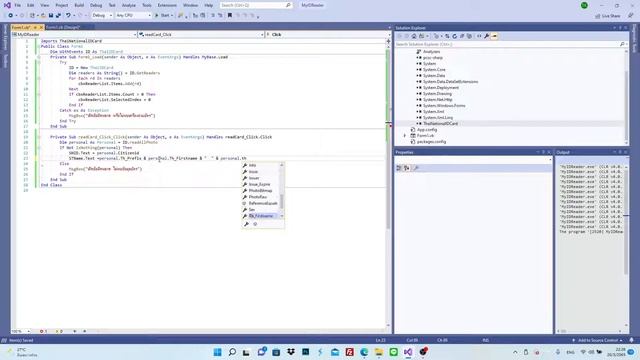 อ่านบัตรประชาชนจากเครื่องอ่านบัตร (Smart Card Reader) ด้วย VB.NET EP1. @nanatangtang смотреть онлайн