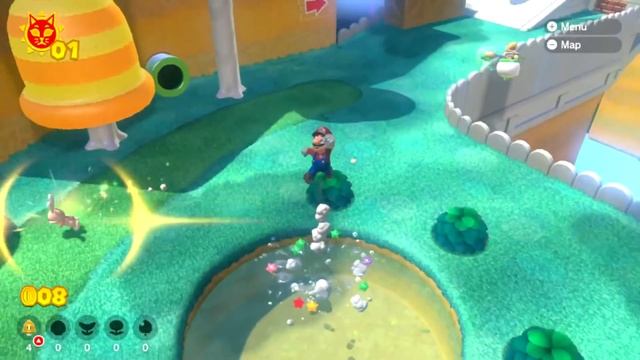 What if Bowser Jr was in Super Mario 3D World levels? [Super Mario 3D World + Bowser's Fury modding смотреть онлайн
