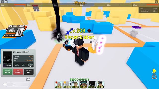 ⭐6 Gon (FINAL) Damage GG Tapi Murah !! - All Star Tower Defense Roblox Indonesia смотреть онлайн