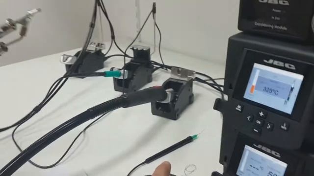 JBC Complete Rework Station With Pneumatic Pump смотреть онлайн