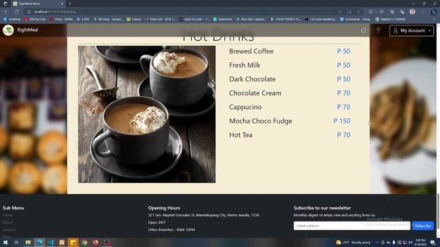 Restaurant Theme Registration System using PHP, Bootstrap, MySQL Database, SweetAlert and AOS. смотреть онлайн