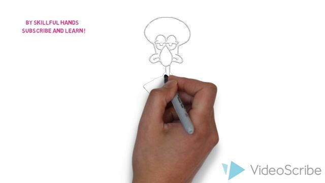 How to Draw a Squidward / Как нарисовать Сквидварда смотреть онлайн