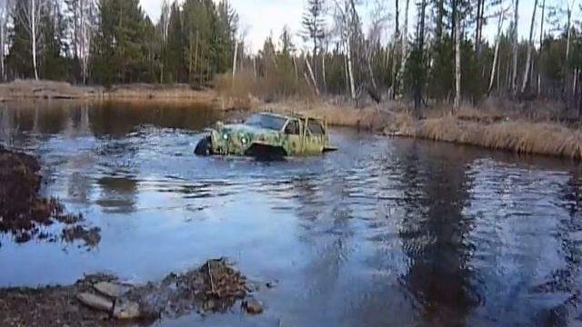 вездиход самодельный на шинах низкого давления смотреть онлайн