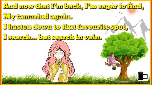 Class 5/English/Unit 3/Poem-TAMARIND Lyrical Video with AttractiveAnimation, Explanation in Kannada смотреть онлайн