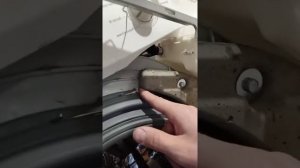 Как надеть хомут на манжету стиральной машины LG