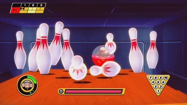 Super Monkey Ball Banana Mania - Bowling Triple Strike (Turkey) смотреть онлайн