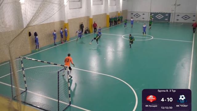 ФК Кундрат 4-10 ФК Нова ⚽ III ТУР ЧЕМПИОНАТА РЛФЛ [5X5] смотреть онлайн