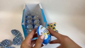 Яйца с сюрпризом миньоны.Распаковка.шоколадные яйца! Игрушки миньонов.