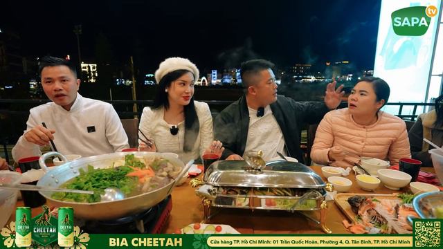 SAPA TV | MỞ ĐẠI TIỆC Ở NHÀ HÀNG DÂN TỘC QUÁN SAPA CHIA TAY EM GÁI LILY CHEN VỀ TÂY NINH