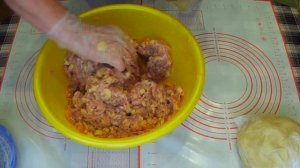 Манты с картошкой и фаршем рецепт