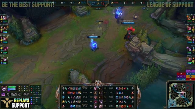 LEARN HOW TO PLAY LULU SUPPORT LIKE A PRO! | T1 Keria Plays Lulu Support vs Rakan! Season 2023 смотреть онлайн