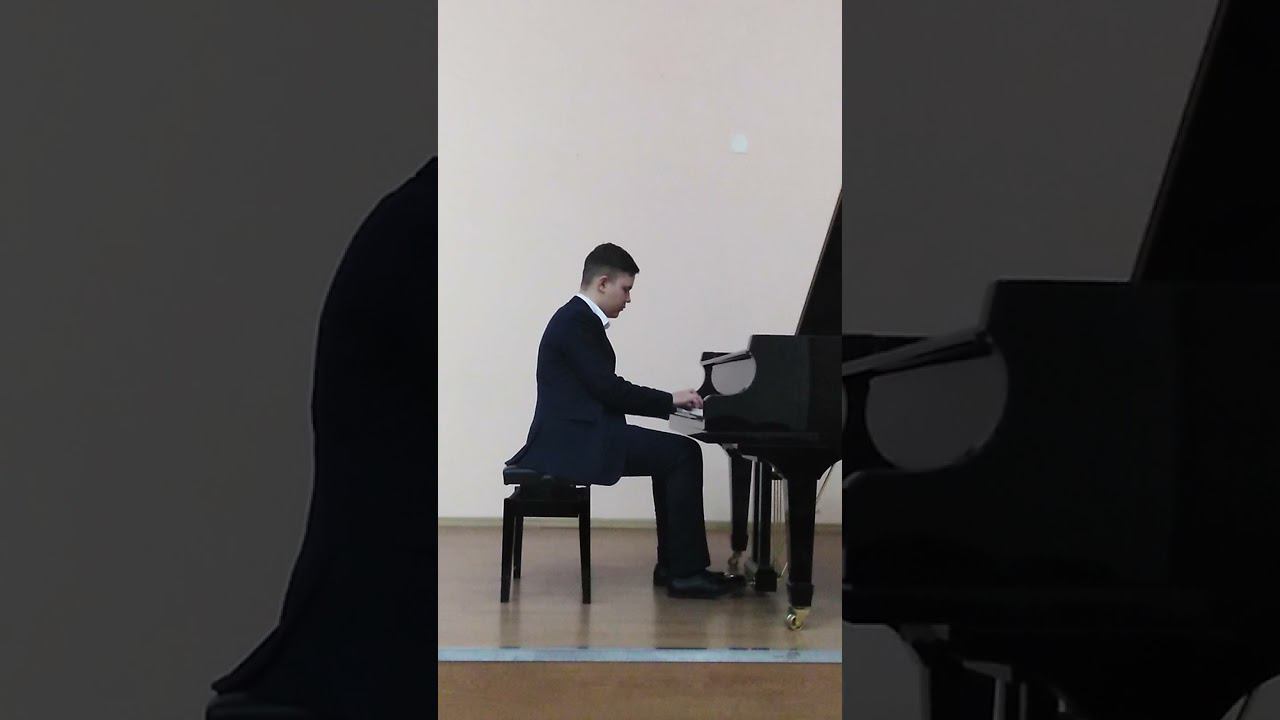 Попехин Константин 7 класс, С.Геллер "Этюд" № 4 соч.45, О.Евлахов "Мелодия" № 4 соч.27 смотреть онлайн